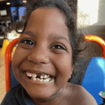 Tali's winning smile!