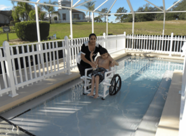 Water wheelchair