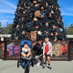 Zion, who has level 3 severe autism, had a great vacation with family at Disney World.